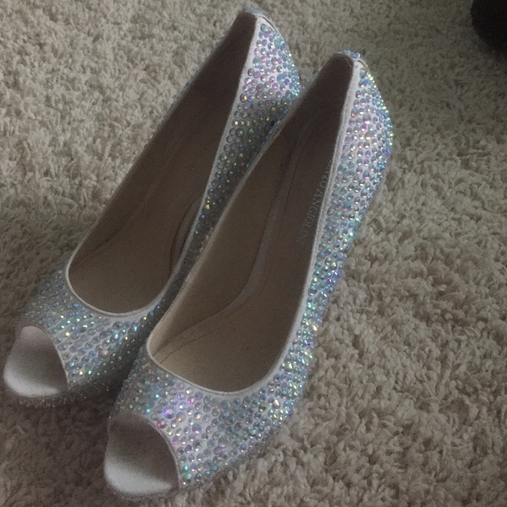 Sparkly heels